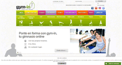 Desktop Screenshot of gym-in.com